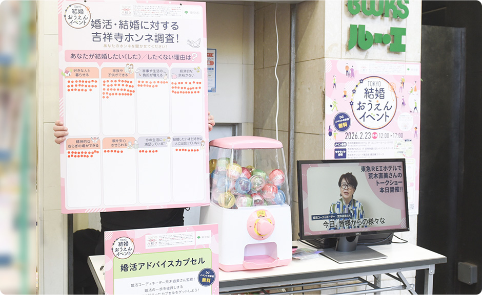 吉祥寺サンロード商店街 書店横スペース