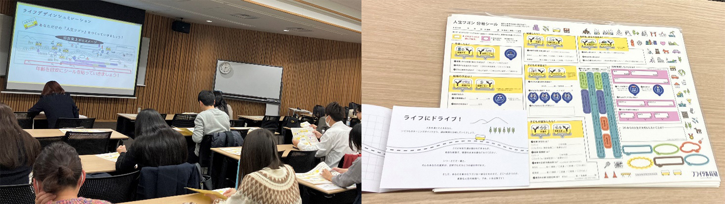 写真：ライフデザインシミュレーションツール「人生ワゴン」